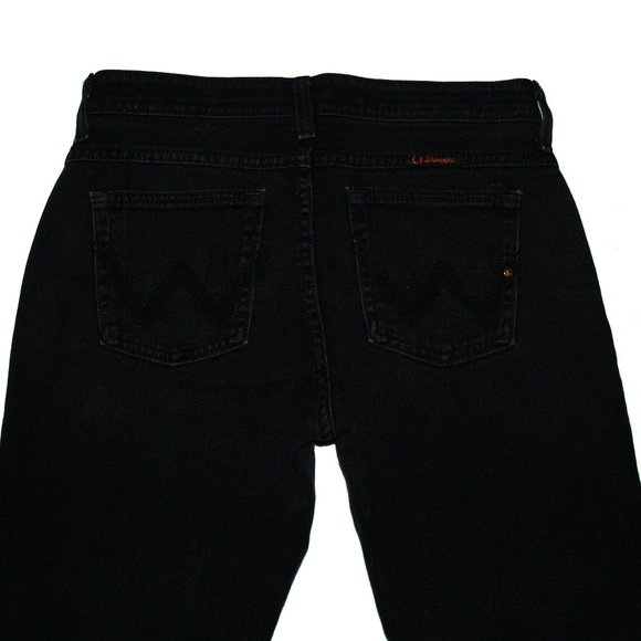 Wrangler Q-Baby Mid Rise Boot Cut Ultimate Riding Jeans - WRQ20BL - 29X29 - Picture 10 of 15